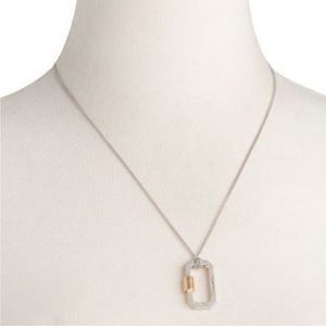 ALLSAINTS Carabiner Mini Pendant Necklace